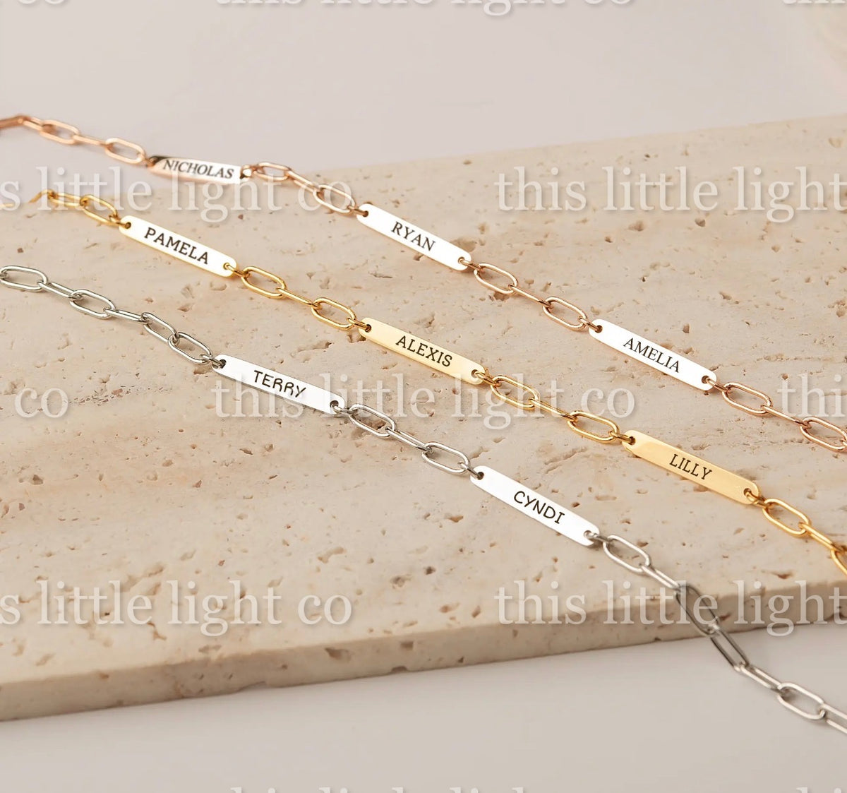 Preorder- Paperclip Name Necklace