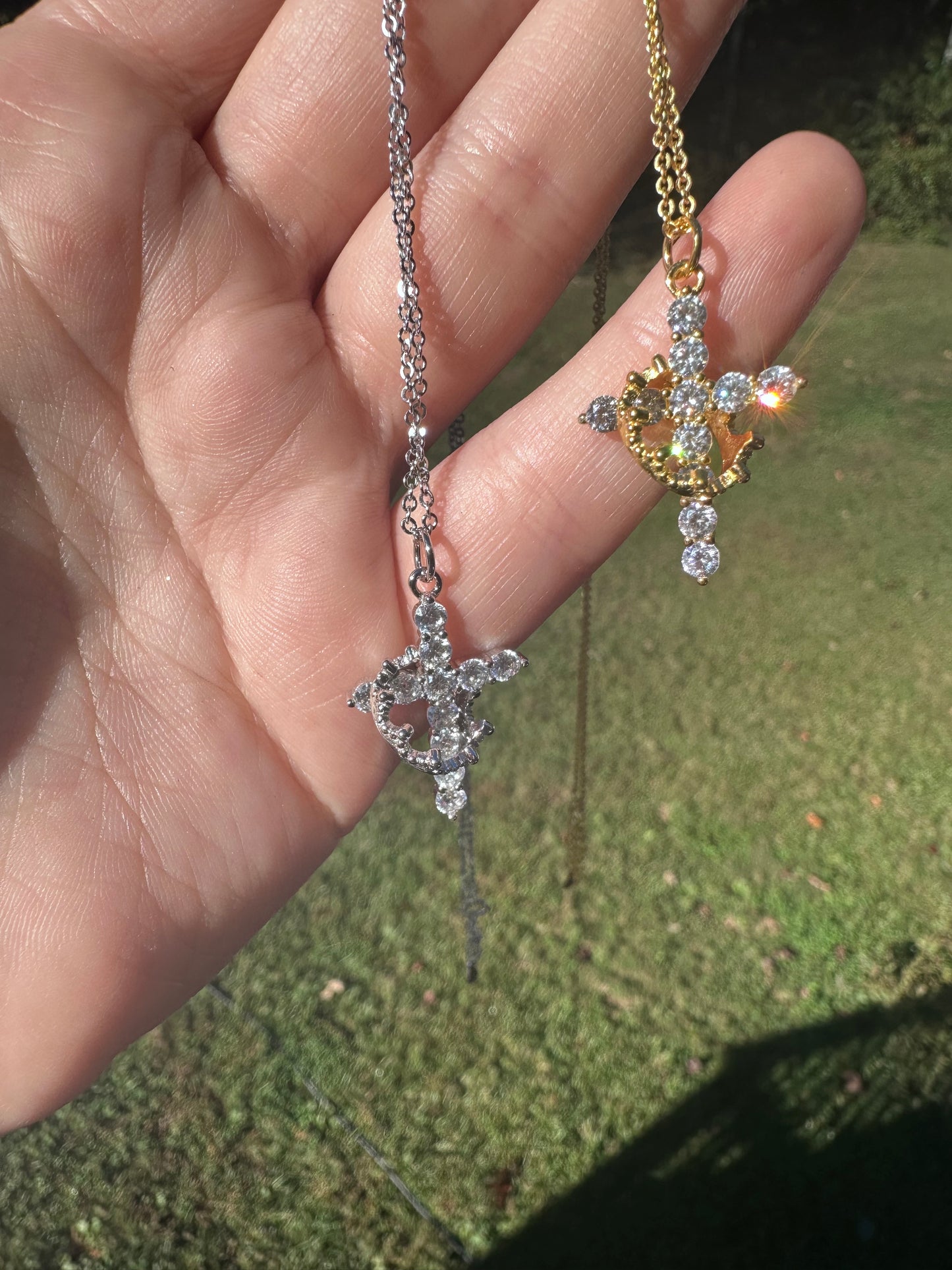 Daughter of a King Necklace- Silver