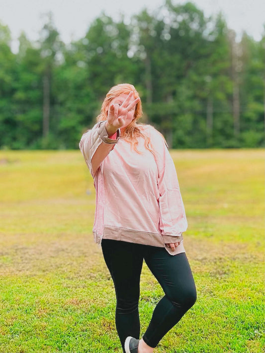 Girly Pop Oversized Top