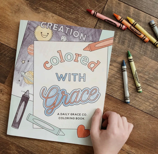 Kids Color with Grace book