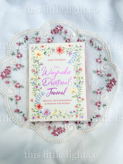 the waymaker devotional journal