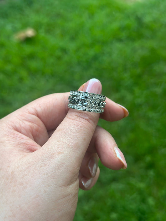 Fidget ring size 8