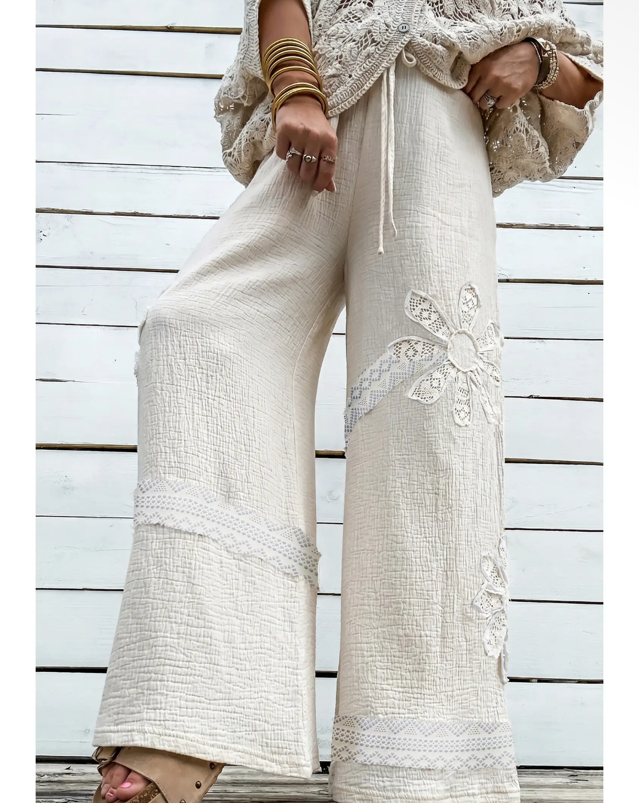 Preorder: BOHO White Lace