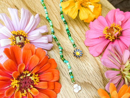 Spring Beaded Bookmark