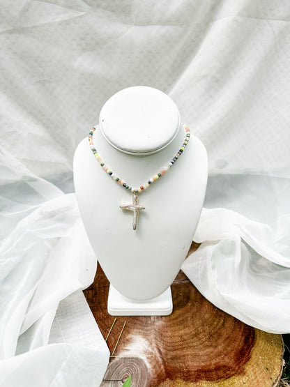 Boho Cross Necklace