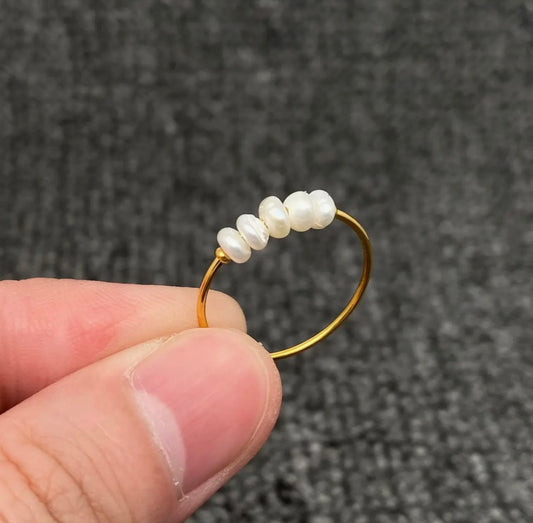 Pearl Ring Size 9