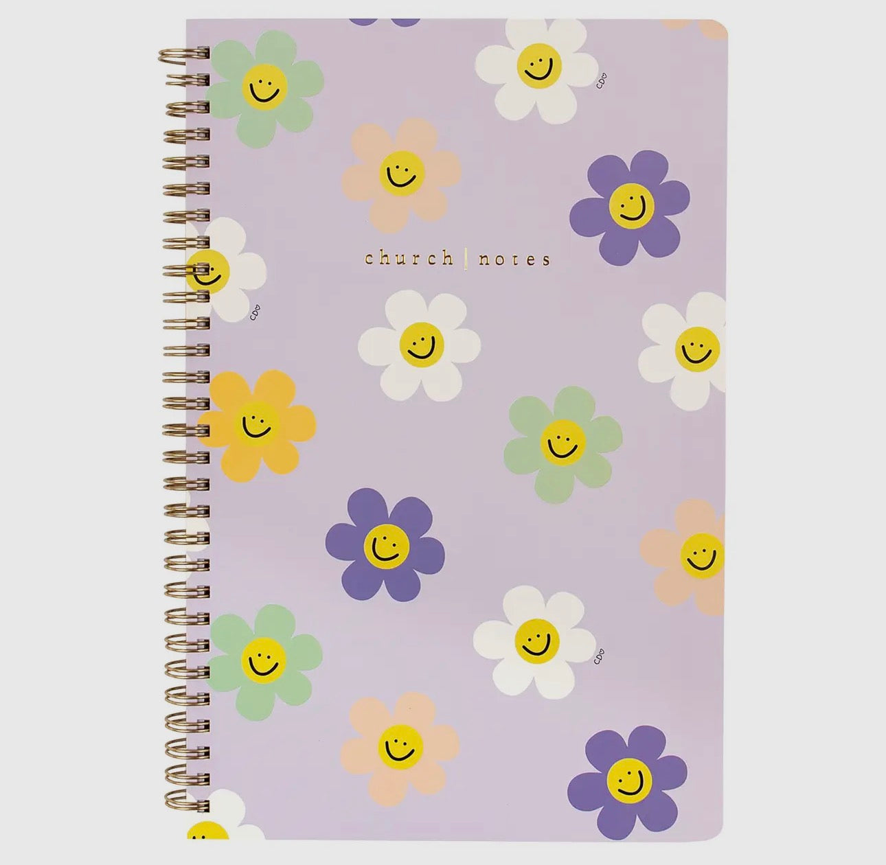 Church Notes Notebook- floral