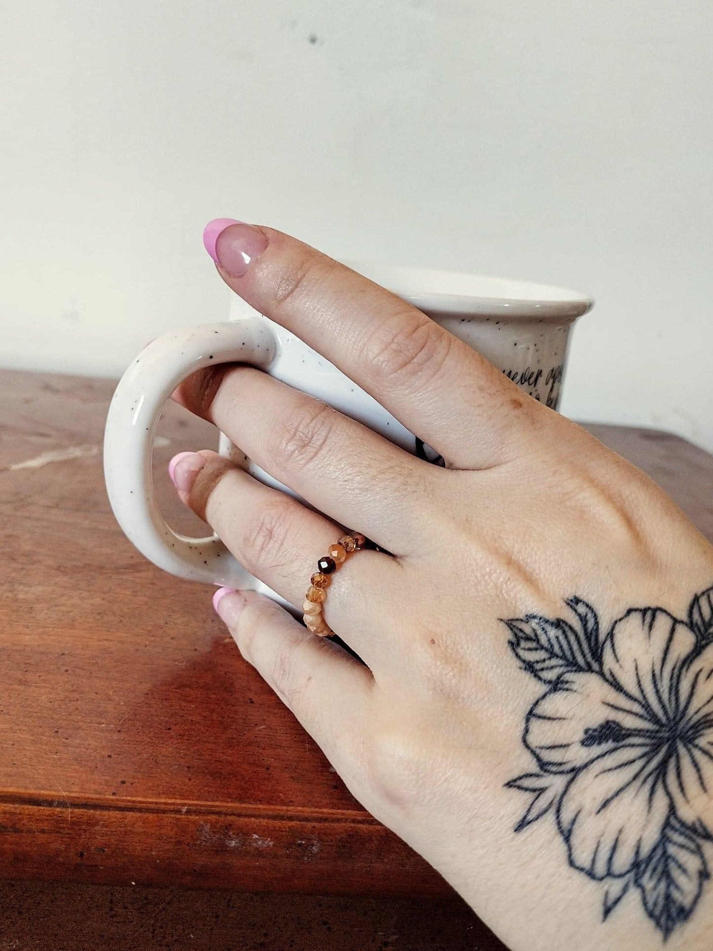 beaded rings